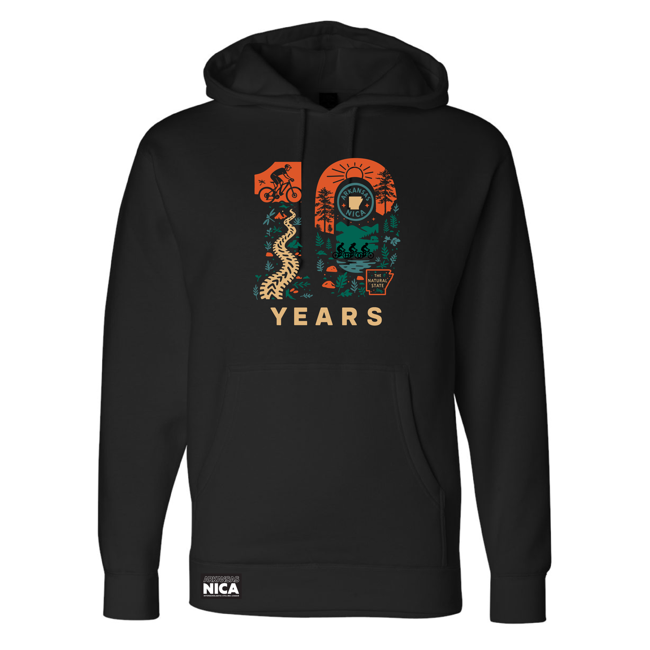 Arkansas NICA 10-Year Hoodie