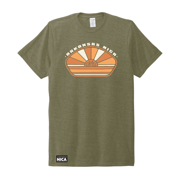 Arkansas NICA Vintage Sunset Tee