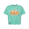Arkansas NICA Vintage Sunset Women's Cropped Tee - Saltwater