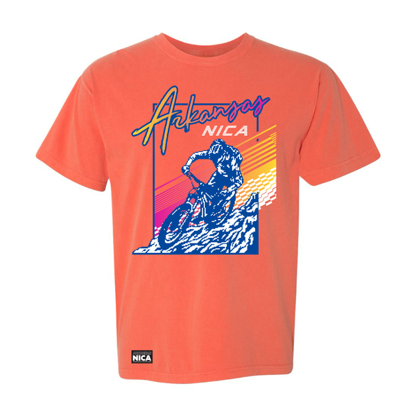 Arkansas NICA Rad Tee - Watermelon