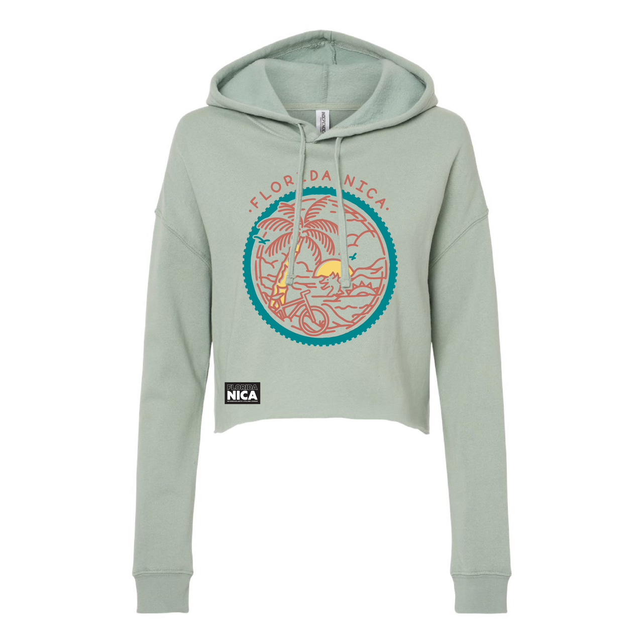 Florida NICA Sea Monsters Women's Crop Hoodie