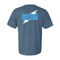 NICA GRiT Zap! Tee - Dusty Blue Back