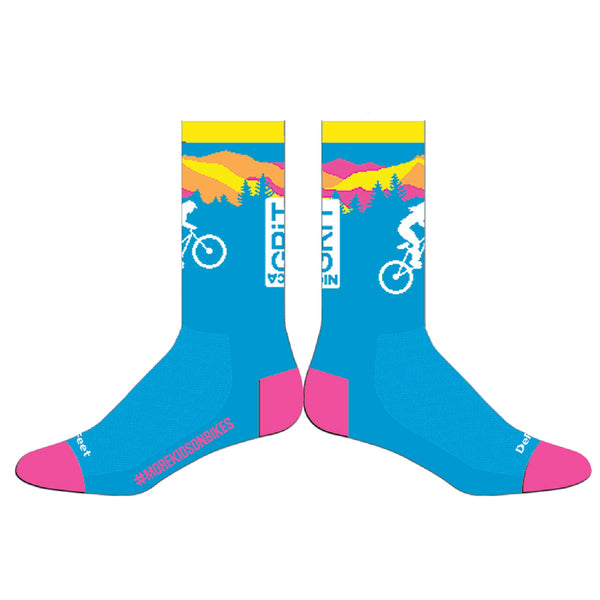 NICA GRiT Defeet Socks - Neon 1