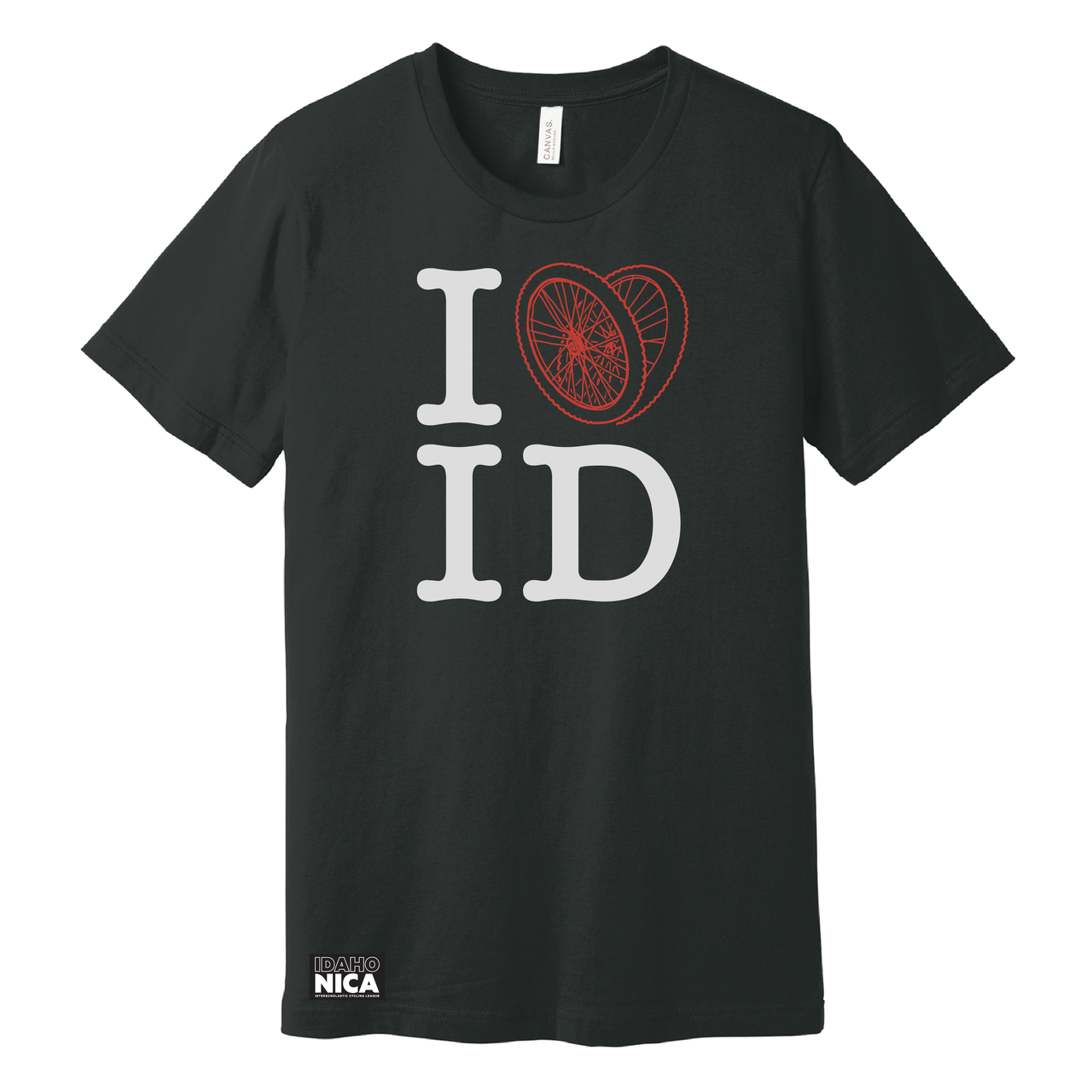 Idaho NICA "I Bike Idaho" Tees - Black