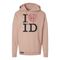 Idaho NICA "I Bike Idaho" Hoodie - Dusty Pink