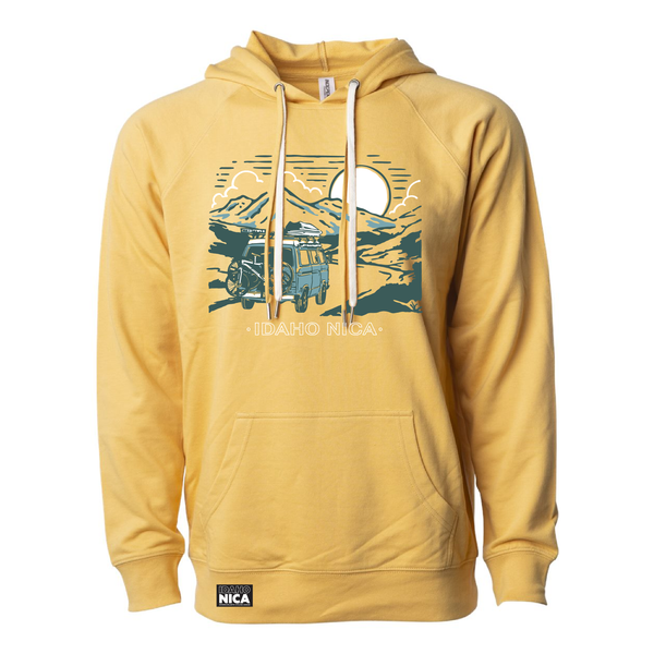 Idaho NICA Camp and Ride Hoodies - Harvest Gold