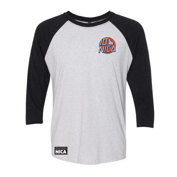 Idaho NICA Throwback Baseball Tee