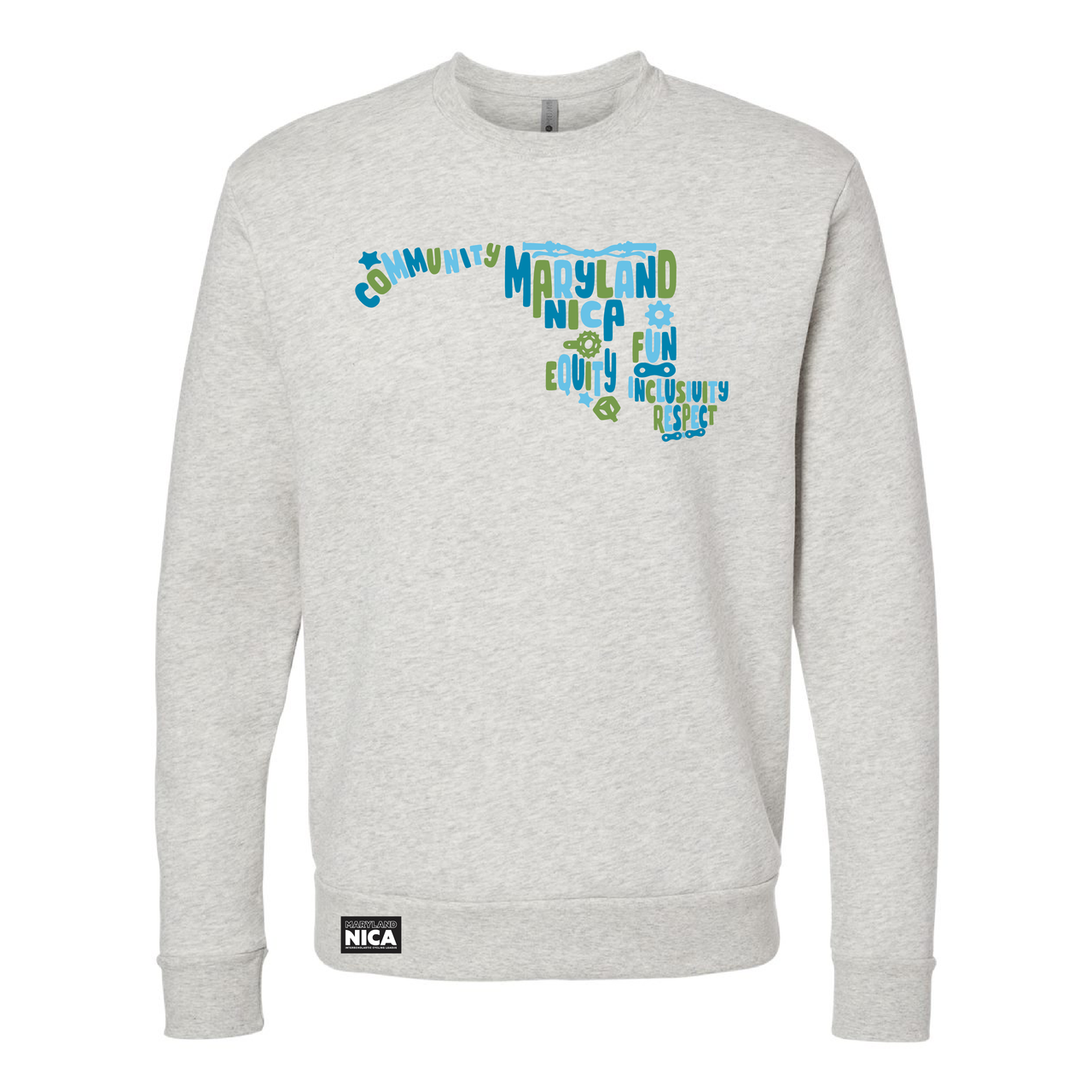 Maryland NICA Values Sweatshirt