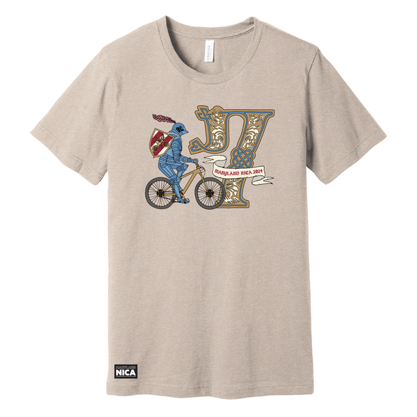 Maryland NICA A Knights Tale Tee - Heather Tan