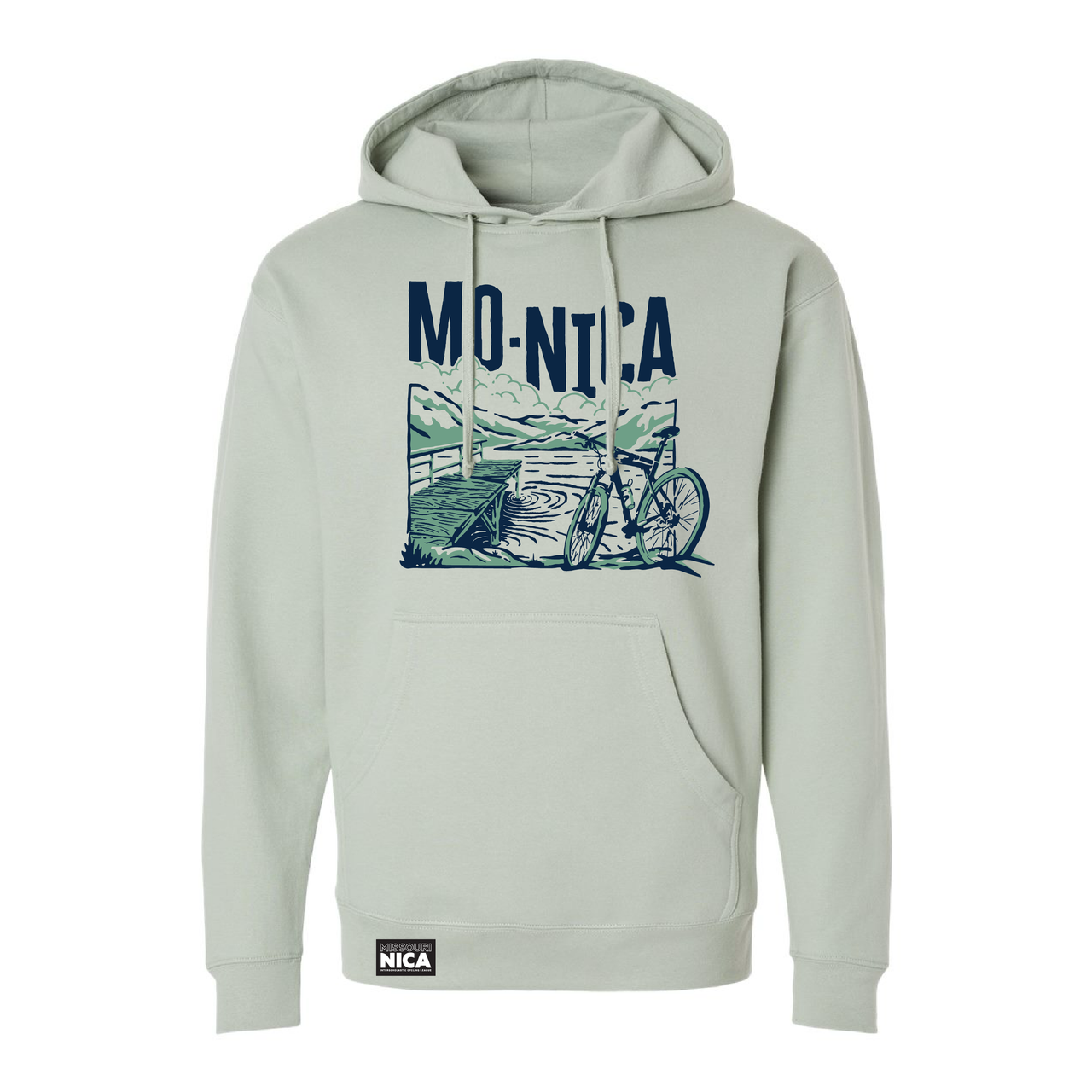 Missouri NICA Unisex Sitting on the Dock Hoodie - Dusty Sage