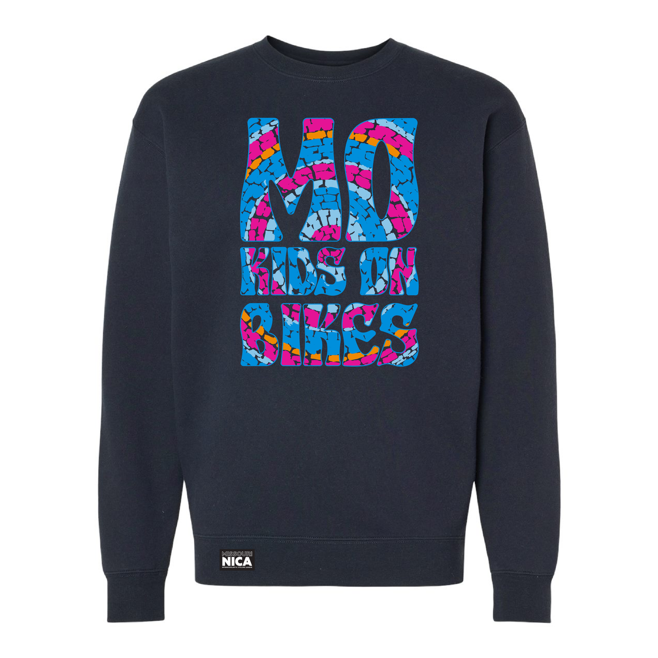 Missouri NICA Mo Kids on Bikes Crewneck Sweatshirt