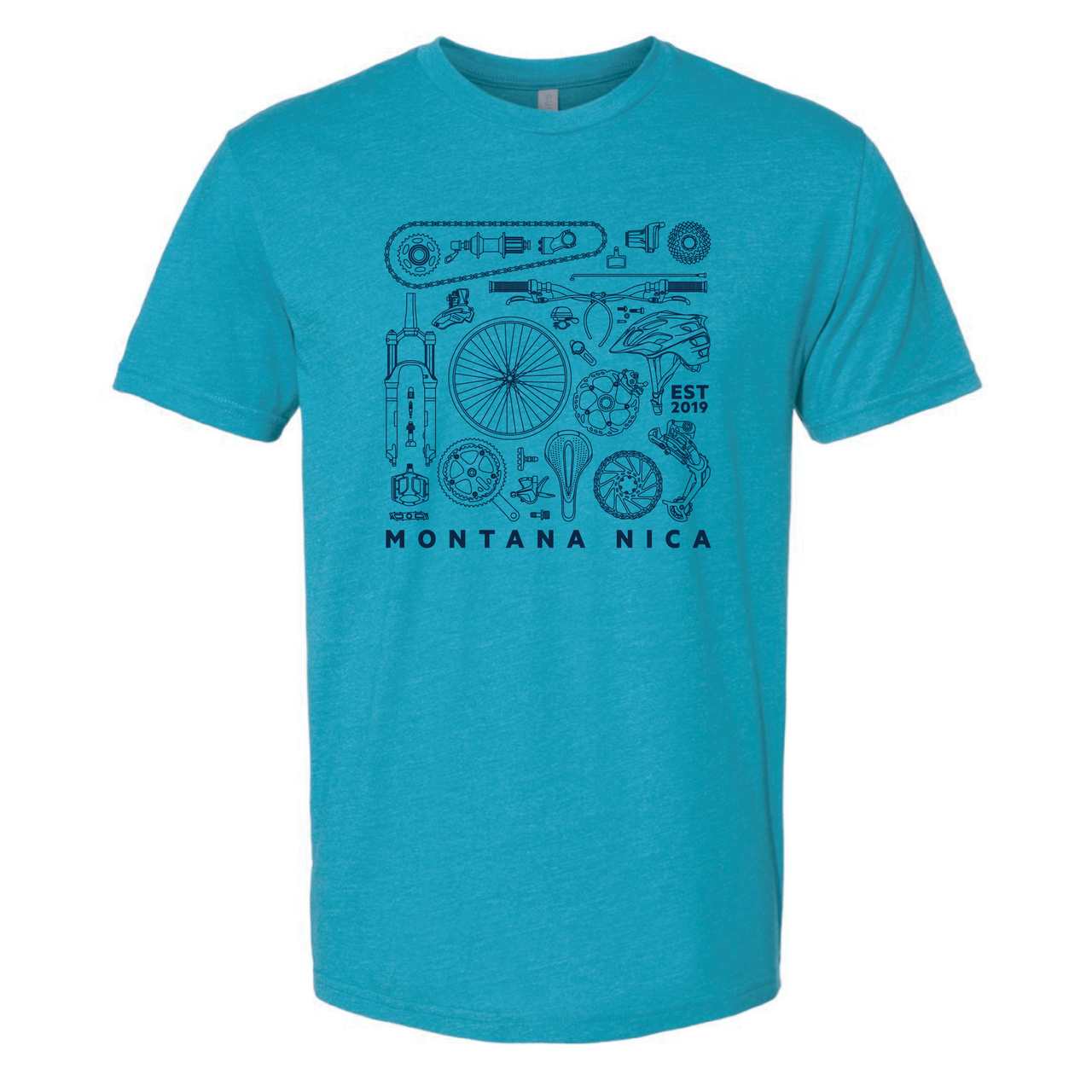 Montana NICA Bike Parts Tee