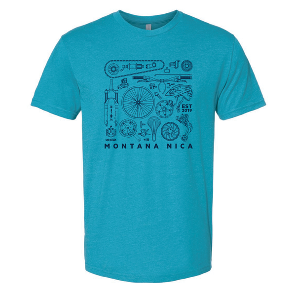 Montana NICA Bike Parts Tee