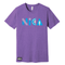 New Jersey NICA Spokes and Treads Tee - Heather Team Purple