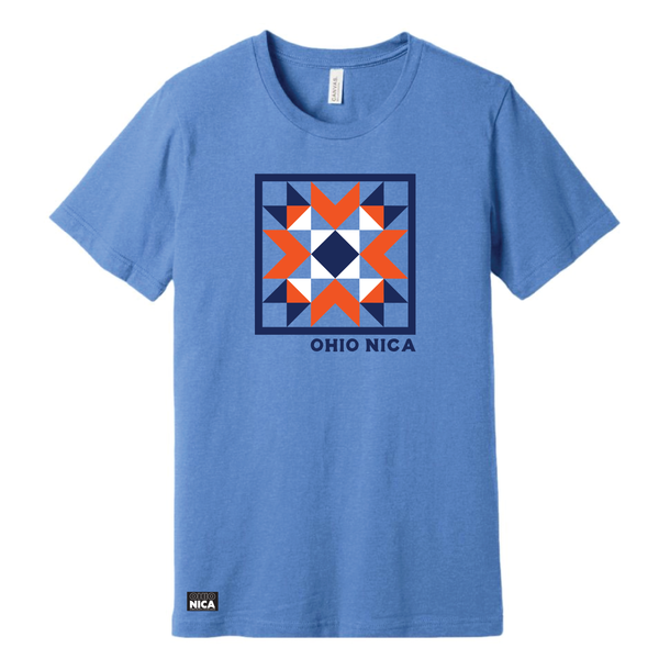 Ohio NICA Quilt Block Tee