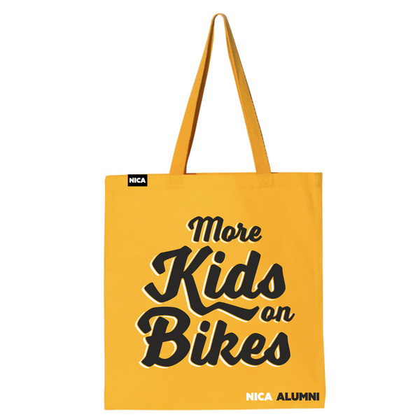 NICA Alumni More Kids on Bikes Tote