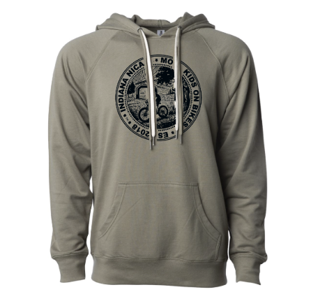 Indiana NICA MTB State Seal Hoodie
