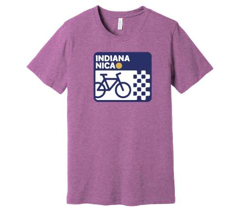 Indiana NICA Checkered Bike Tee