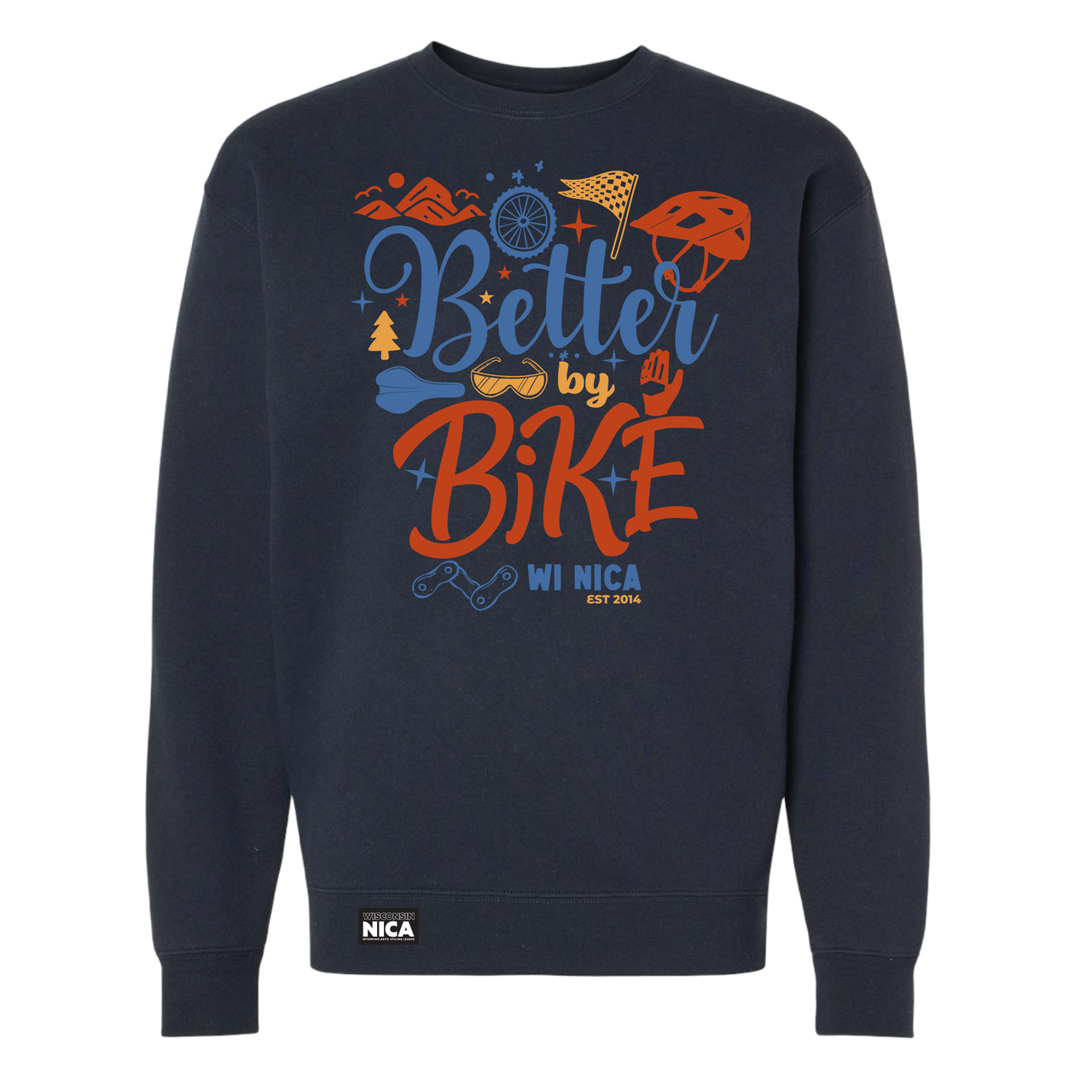 Wisconsin NICA Better by Bike Sweatshirt