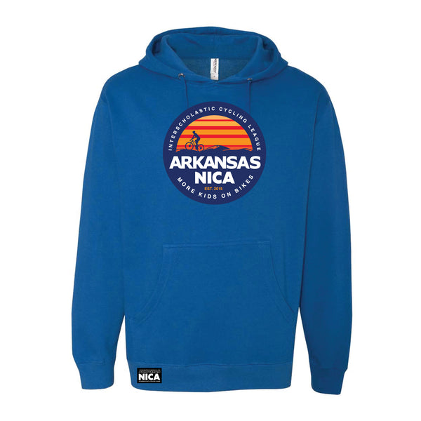 Arkansas NICA Round Logo Hoodie