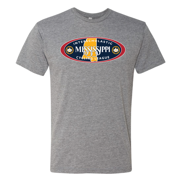 Mississippi NICA Oval Logo Tee - Heather Grey