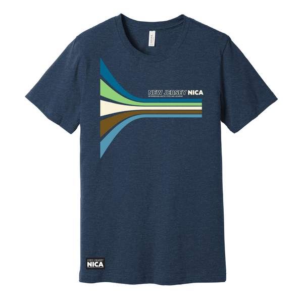 New Jersey NICA Striped Colors Tee