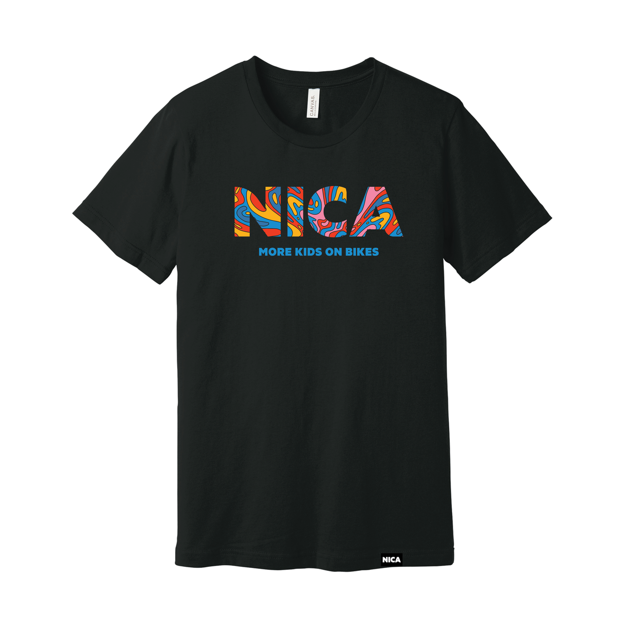 NICA Trippy Wordmark Tee