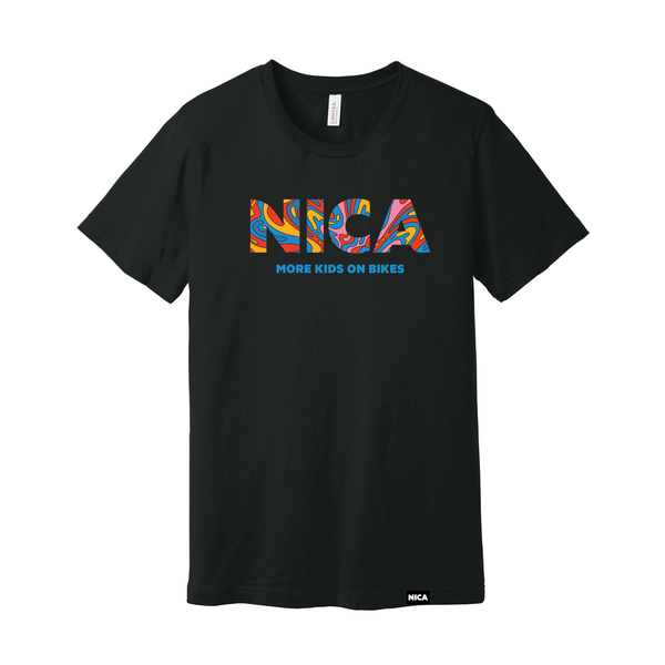 NICA Trippy Wordmark Tee