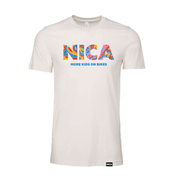 NICA Trippy Wordmark Tee