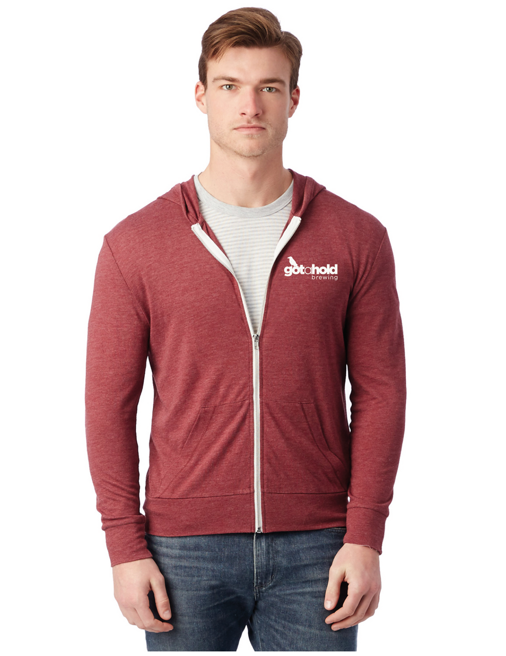 Gotahold Eco-Jersey Zip-Hoodie