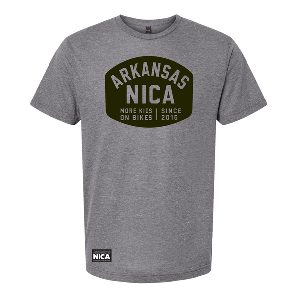 Arkansas NICA Bold Stamp Tee