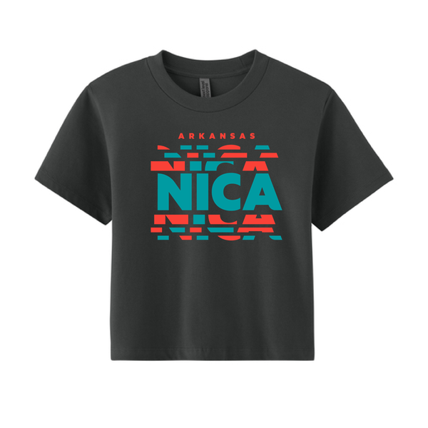 Arkansas NICA Sidewall Slice Boxy Tee