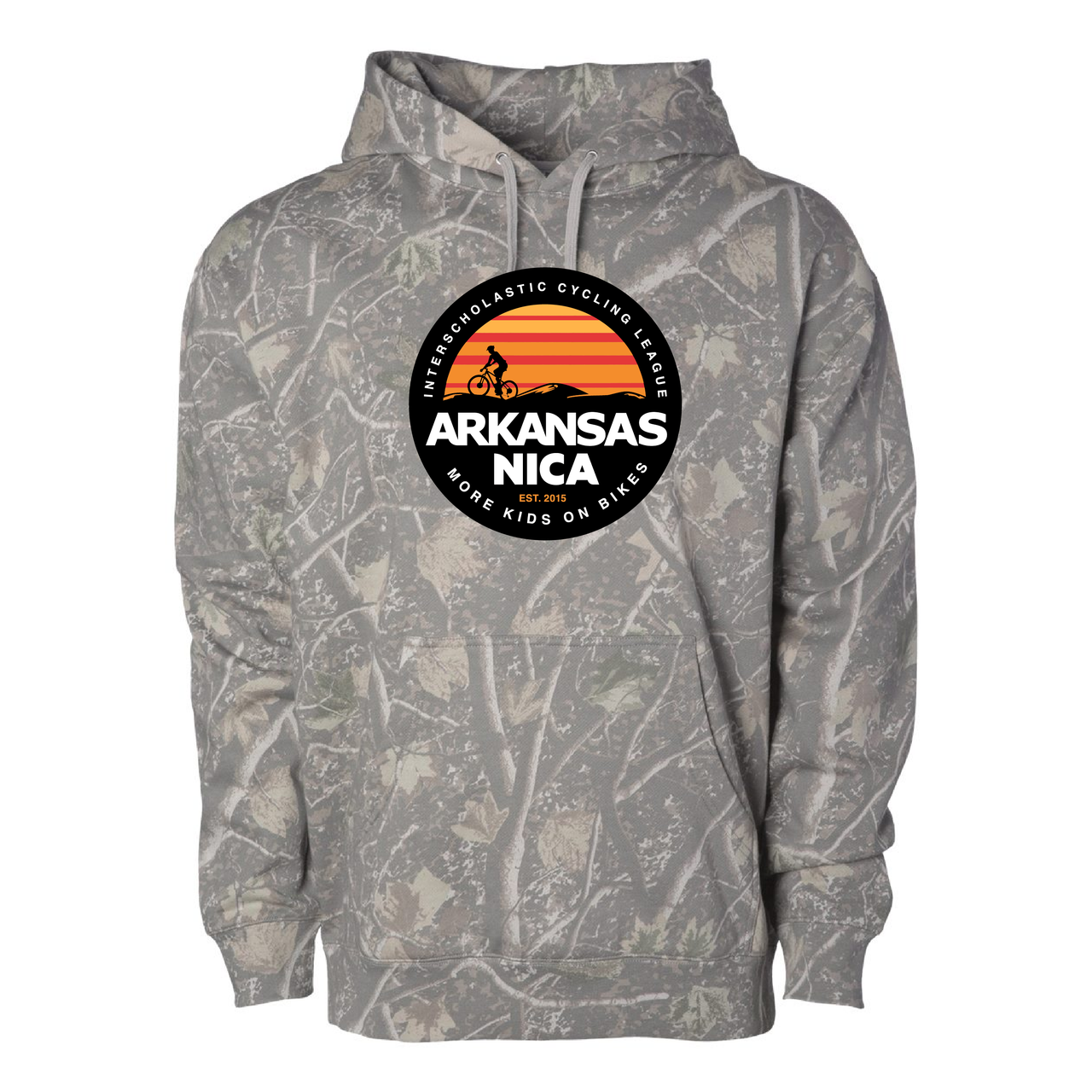 Arkansas NICA Arkansas Round Logo Hoodie