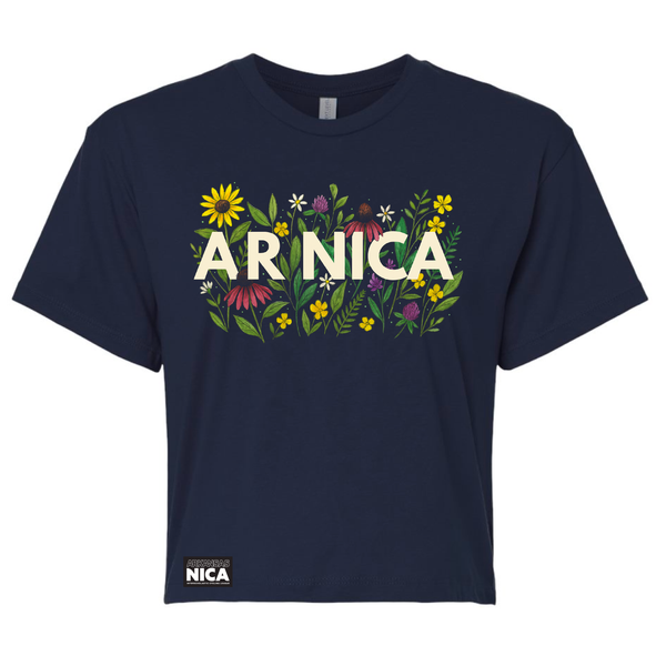 Arkansas NICA Wildflowers Boxy Tee