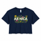 Arkansas NICA Wildflowers Cropped Tee