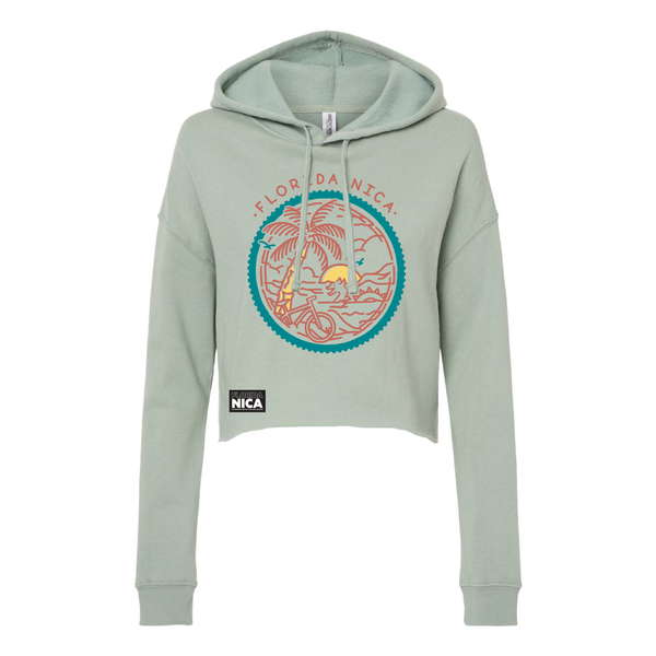 Florida NICA Sea Monsters Women's Crop Hoodie