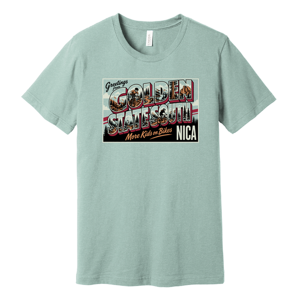 Golden State South NICA Greetings Tee