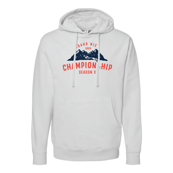 Idaho NICA 2024 Championship Hoodie Front