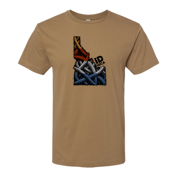 Idaho NICA Leave Only Tracks Tee