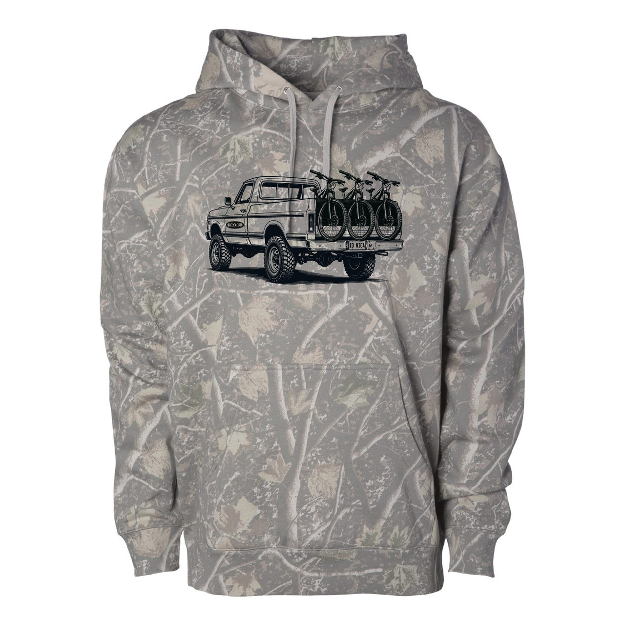 Idaho NICA Vintage Shuttle Camo Hoodie