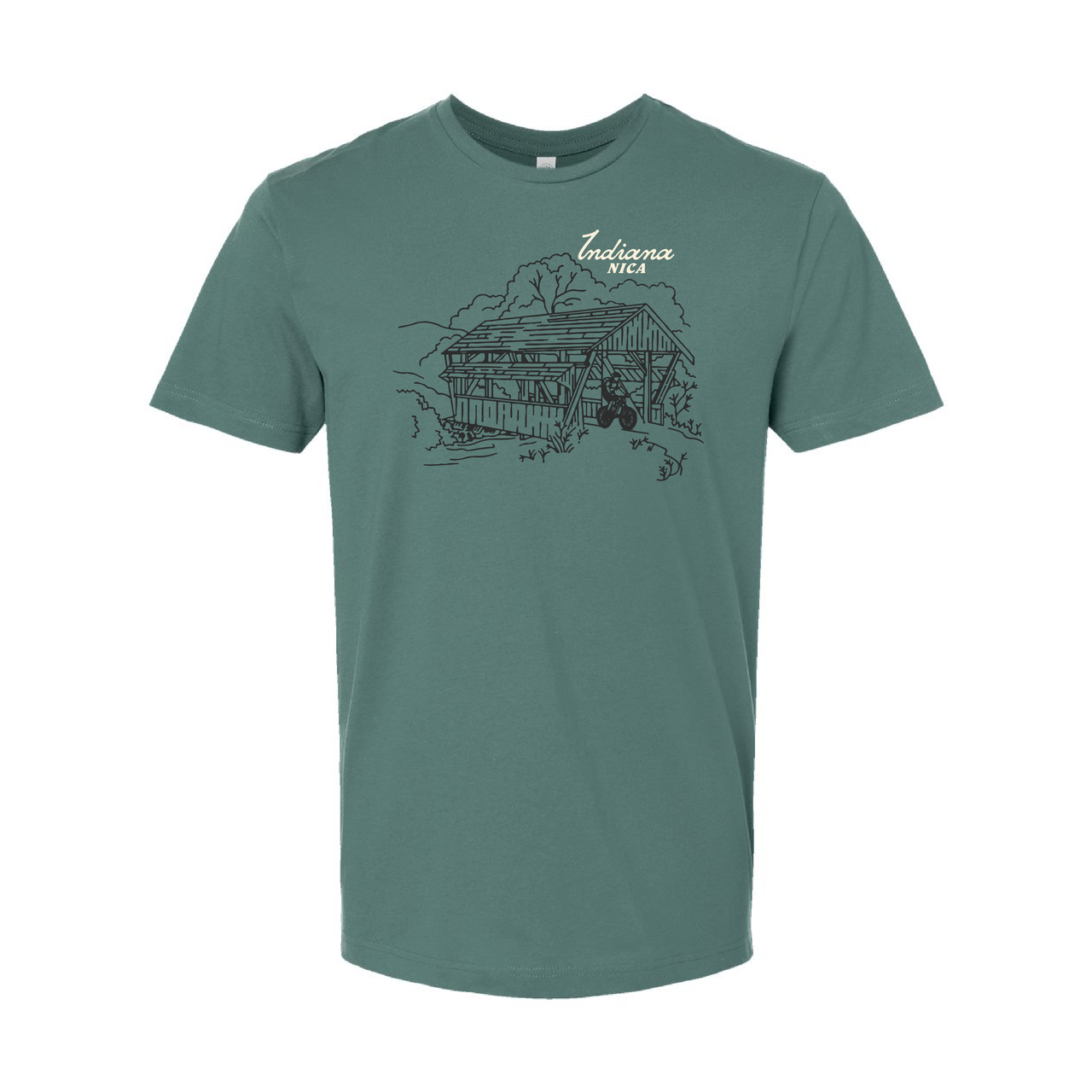 Indiana NICA Covered Bridge Tee