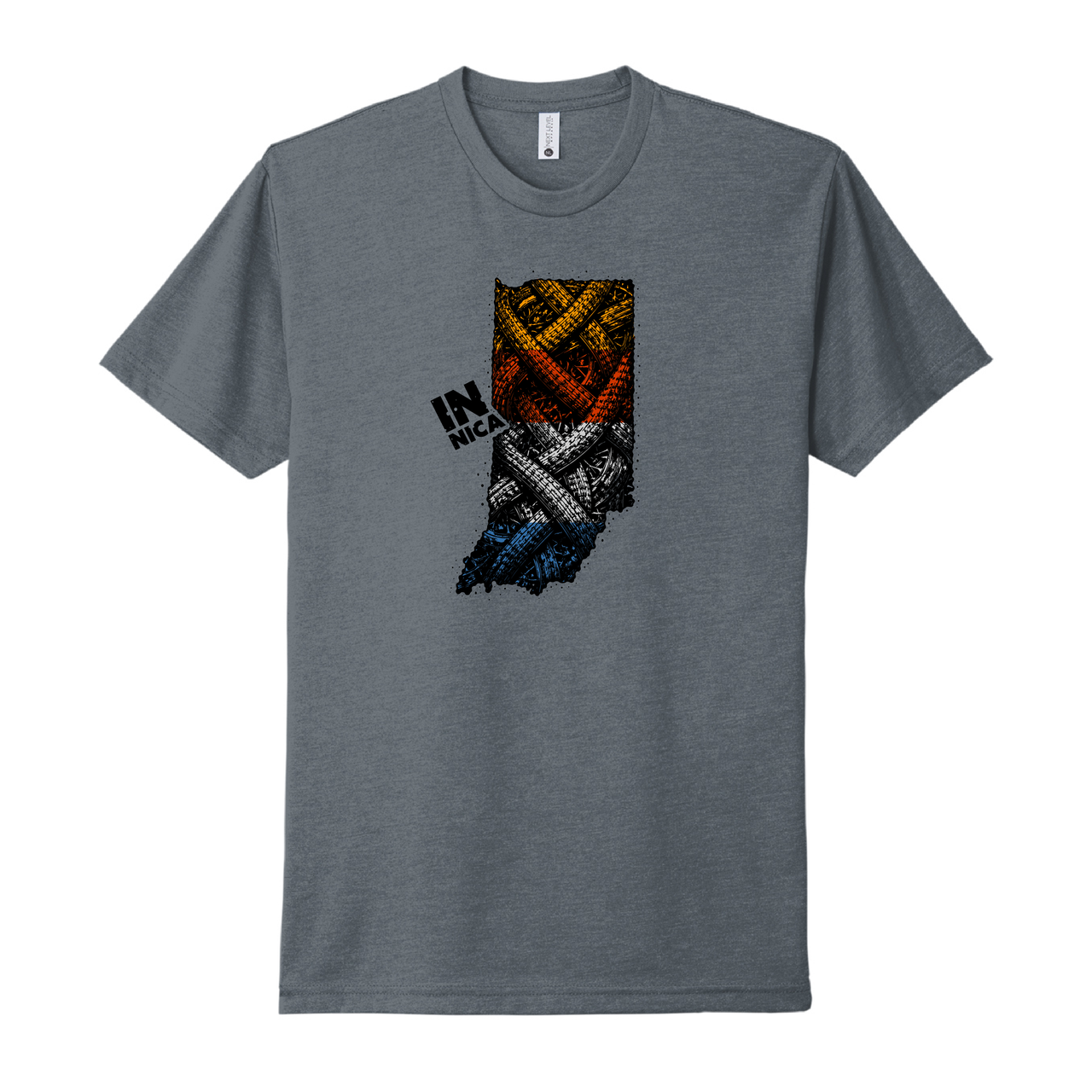 Indiana NICA Leave Only Tire Tracks Tee