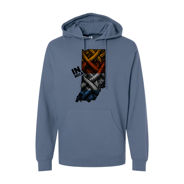 Indiana NICA Leave Only Tire Tracks Hoodie