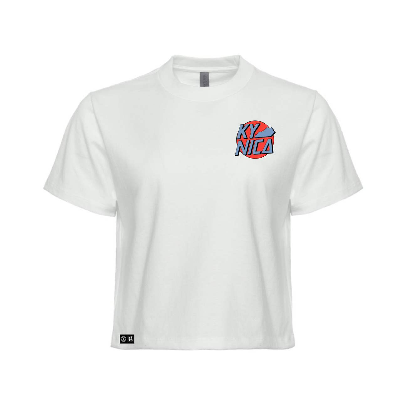 Kentucky NICA Not Santa Cruz Boxy Crop Tee