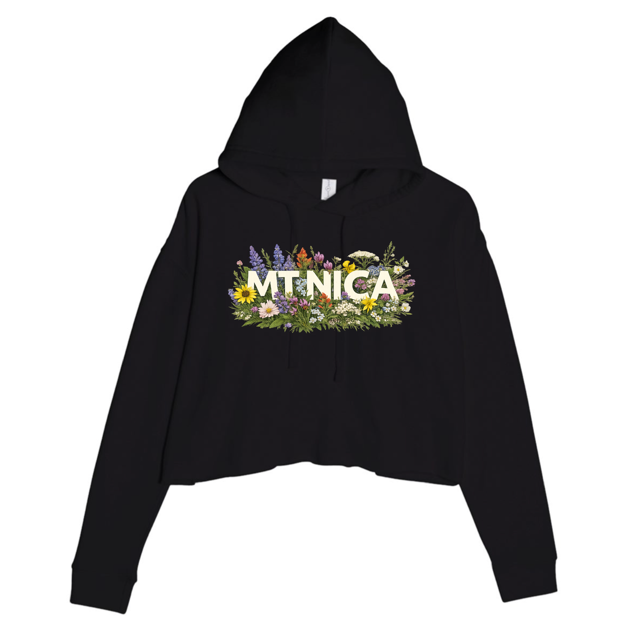 Montana NICA Montana Floral Cropped Hoodie