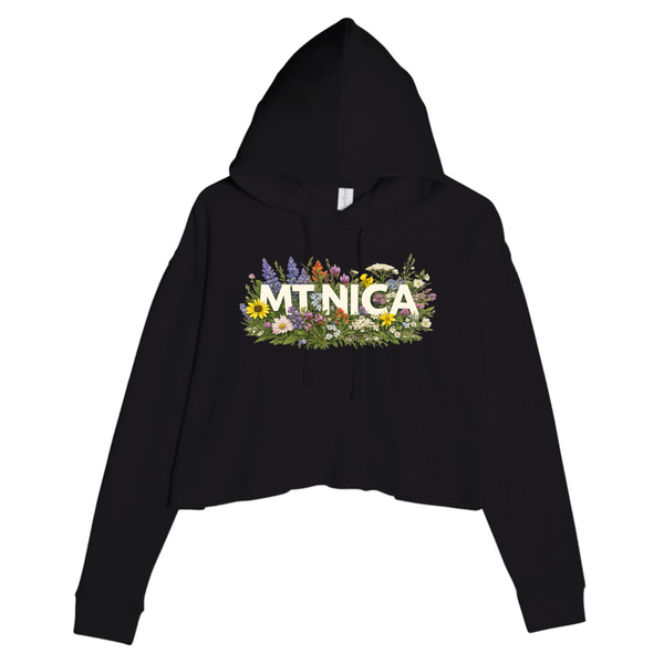 Montana NICA Montana Floral Cropped Hoodie