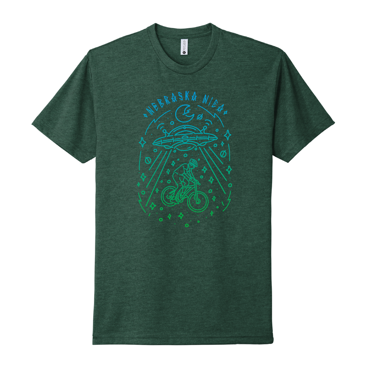Nebraska NICA UFO Here We Go Tee