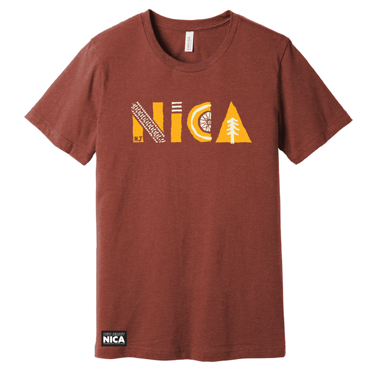 New Jersey NICA Spokes and Treads Tee