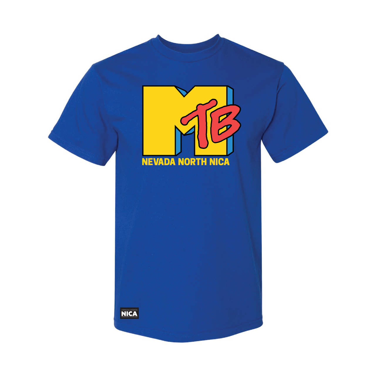 Nevada North NICA The Original MTB Tee - Royal