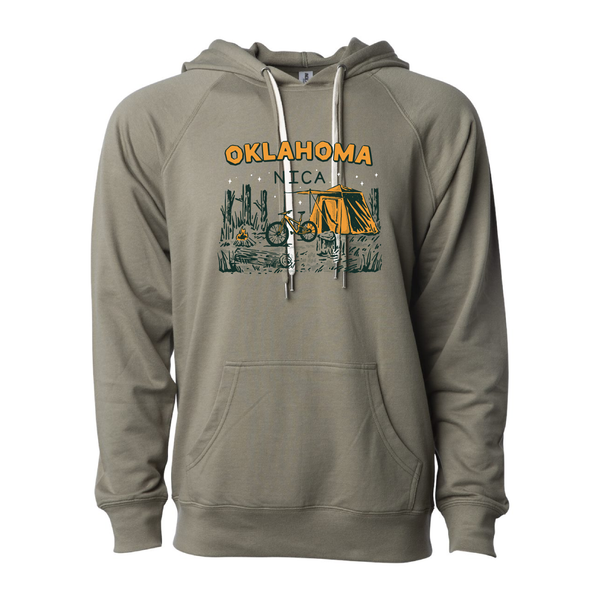 Oklahoma NICA Bikepack & Chill Hoodie